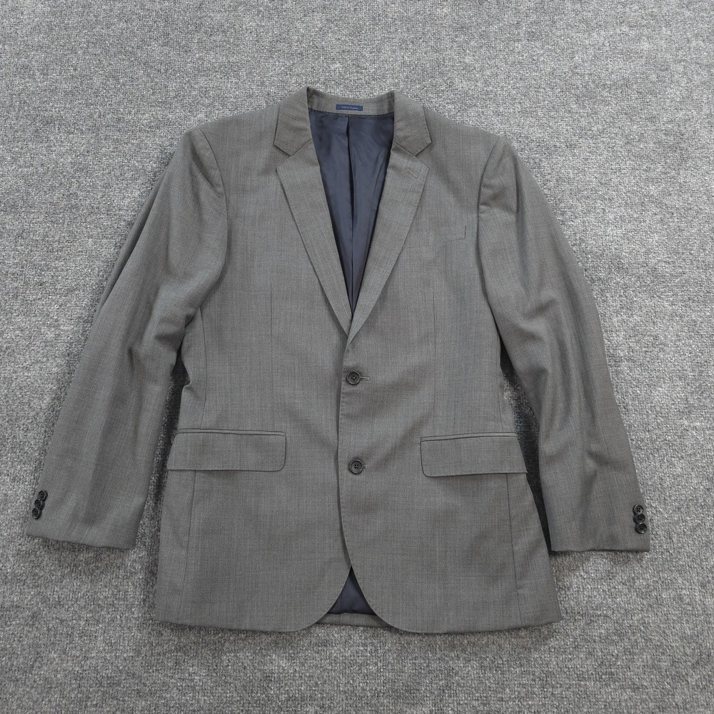 Bonobos Blazer Mens 40R Gray Jetsetter Marzotto Wool Italian Sport Coat Jacket